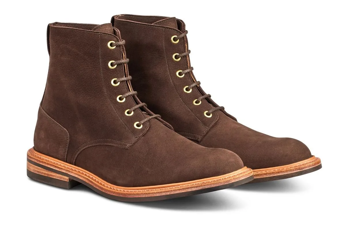 Bernwood Logger Boot - Brown Hydro Nubuck