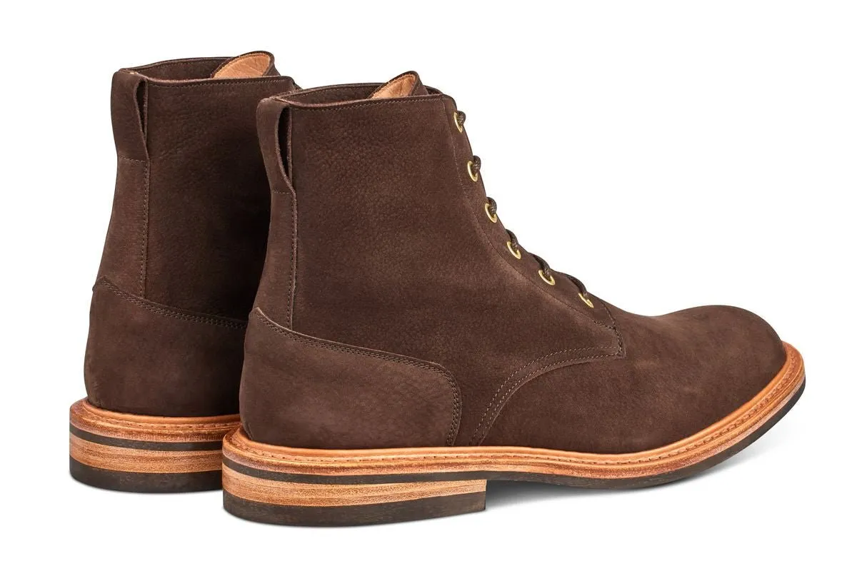 Bernwood Logger Boot - Brown Hydro Nubuck