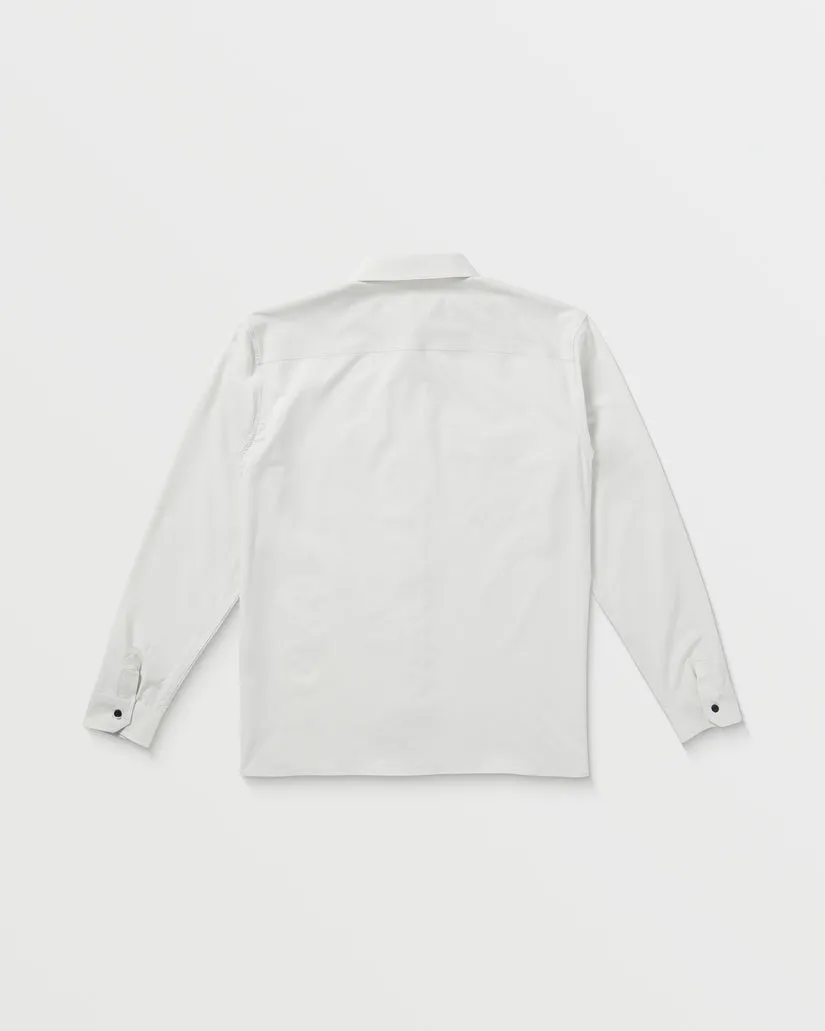 Billabong Surftrek Transit L/S Shirt-Fog