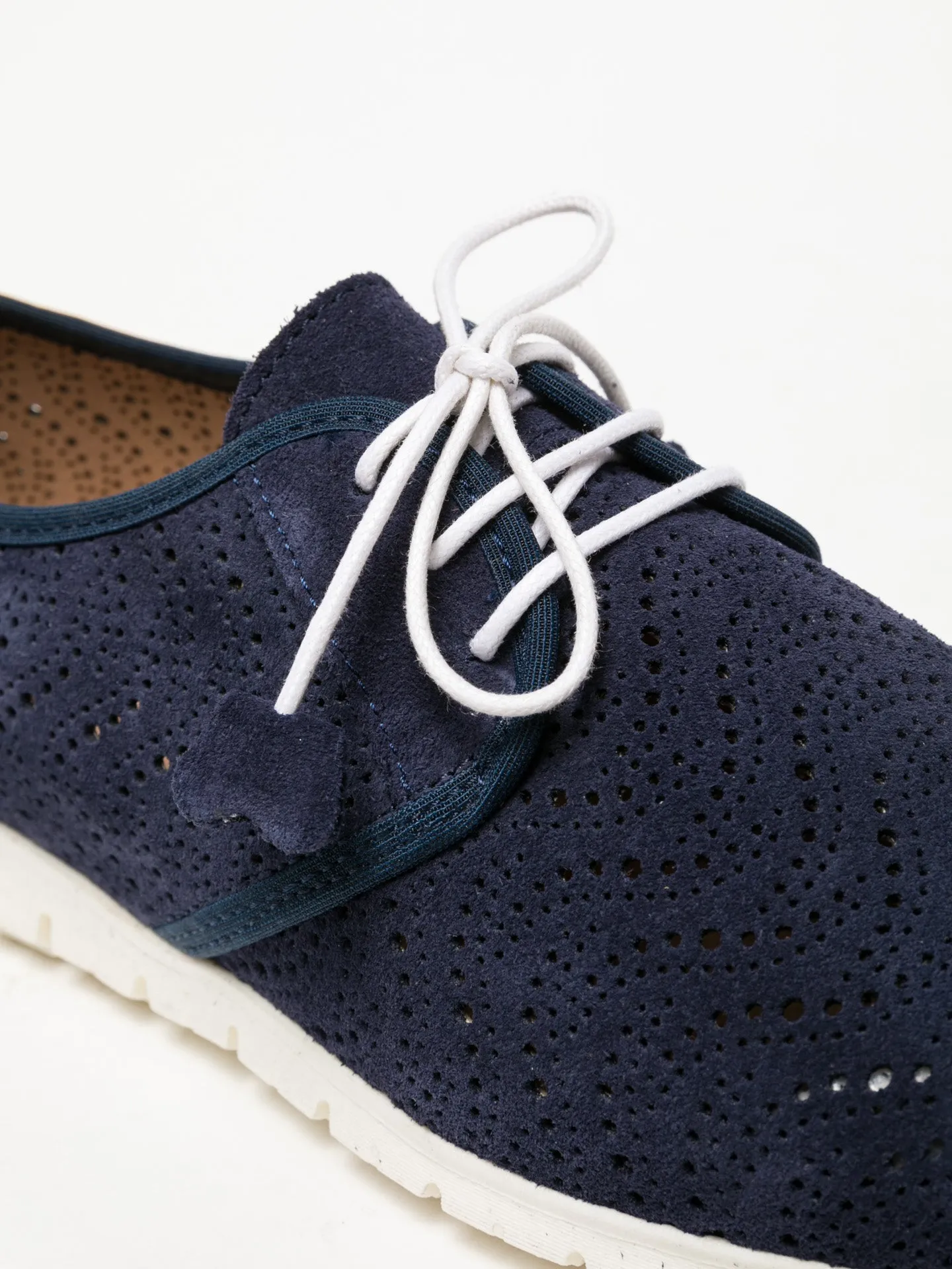 Blue Derby Shoes