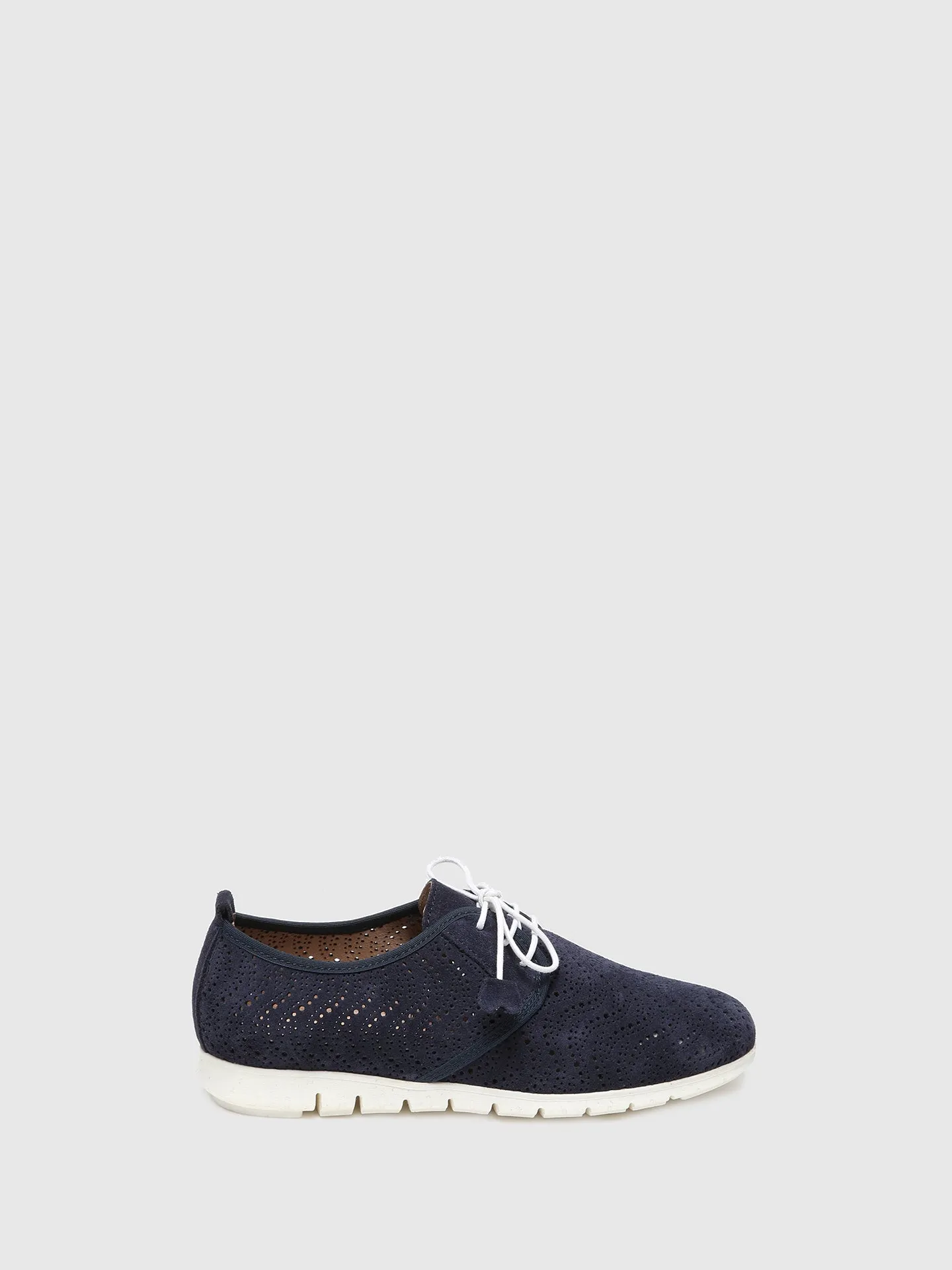 Blue Derby Shoes