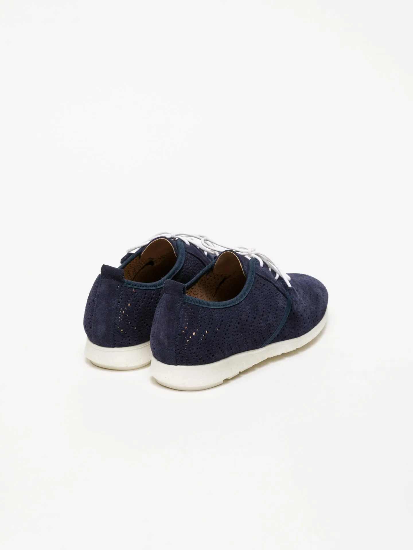 Blue Derby Shoes