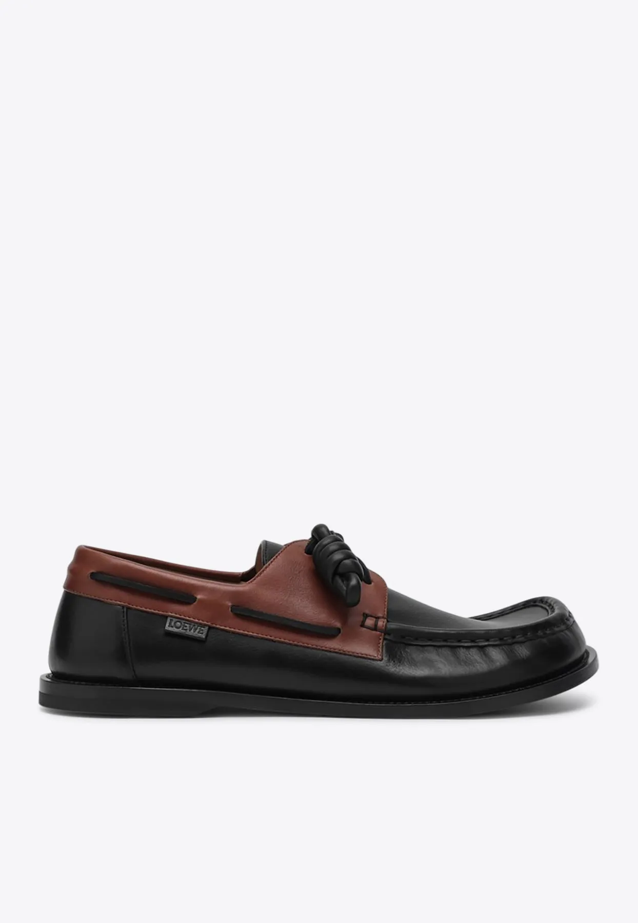 Campo Leather Lace-Up Boat Shoes