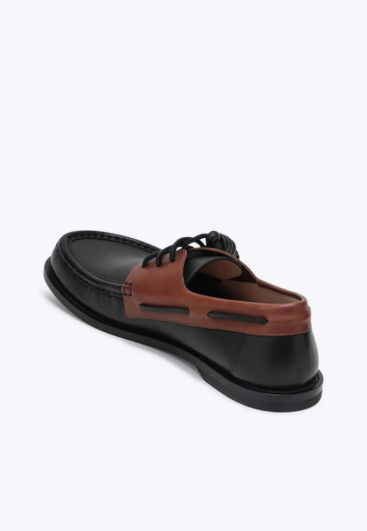 Campo Leather Lace-Up Boat Shoes