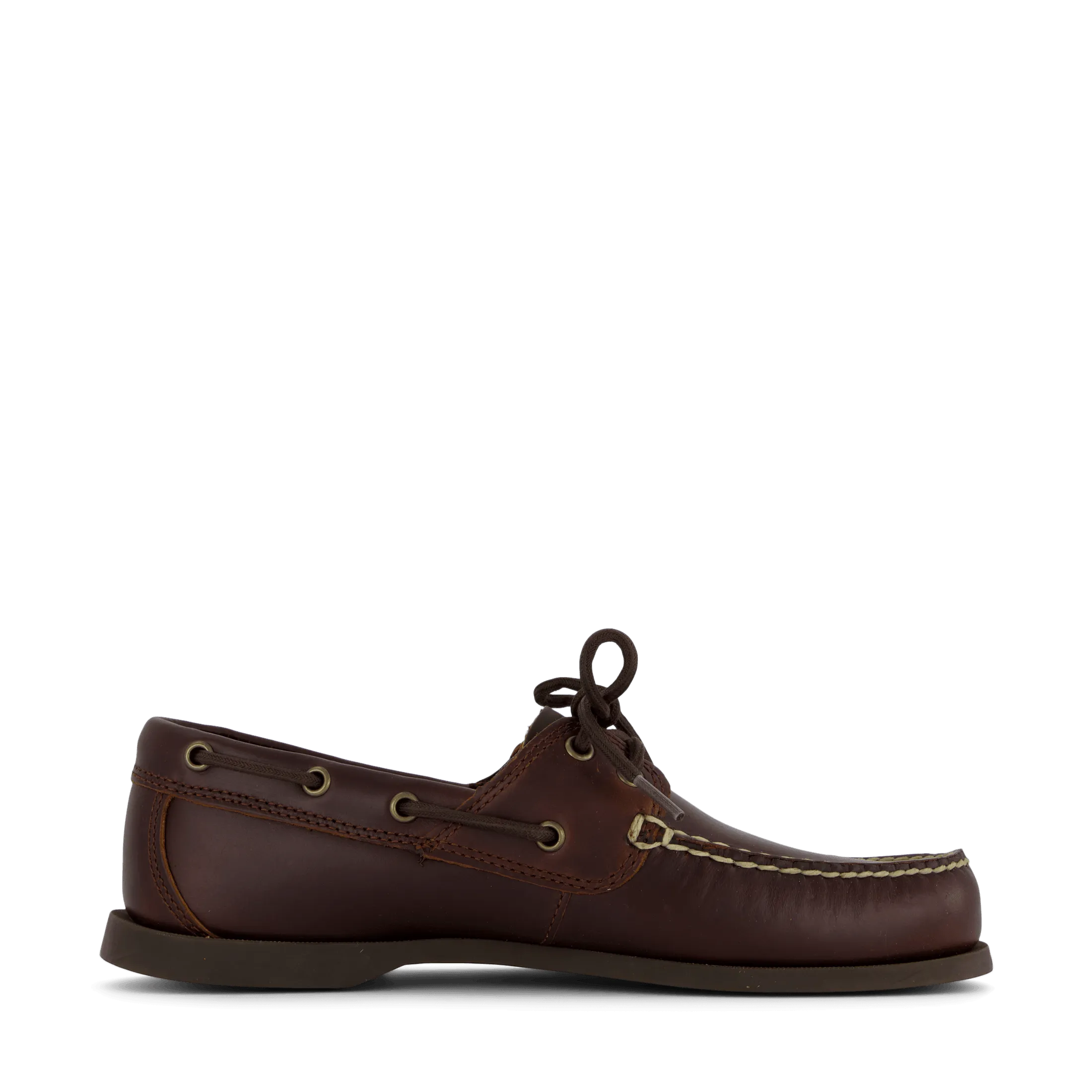 Cedar Bay Boat Shoe Dk Brown Full Grain