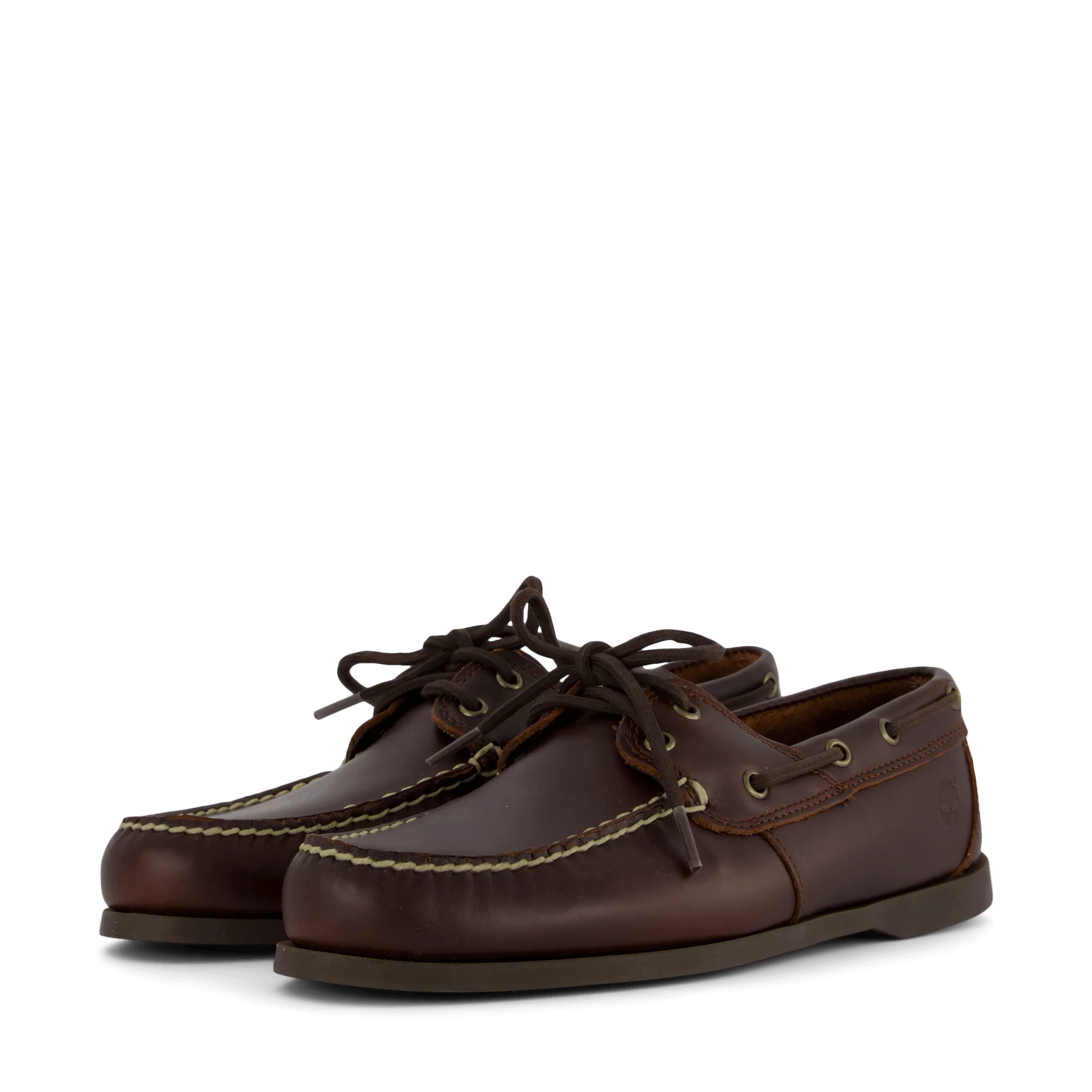 Cedar Bay Boat Shoe Dk Brown Full Grain