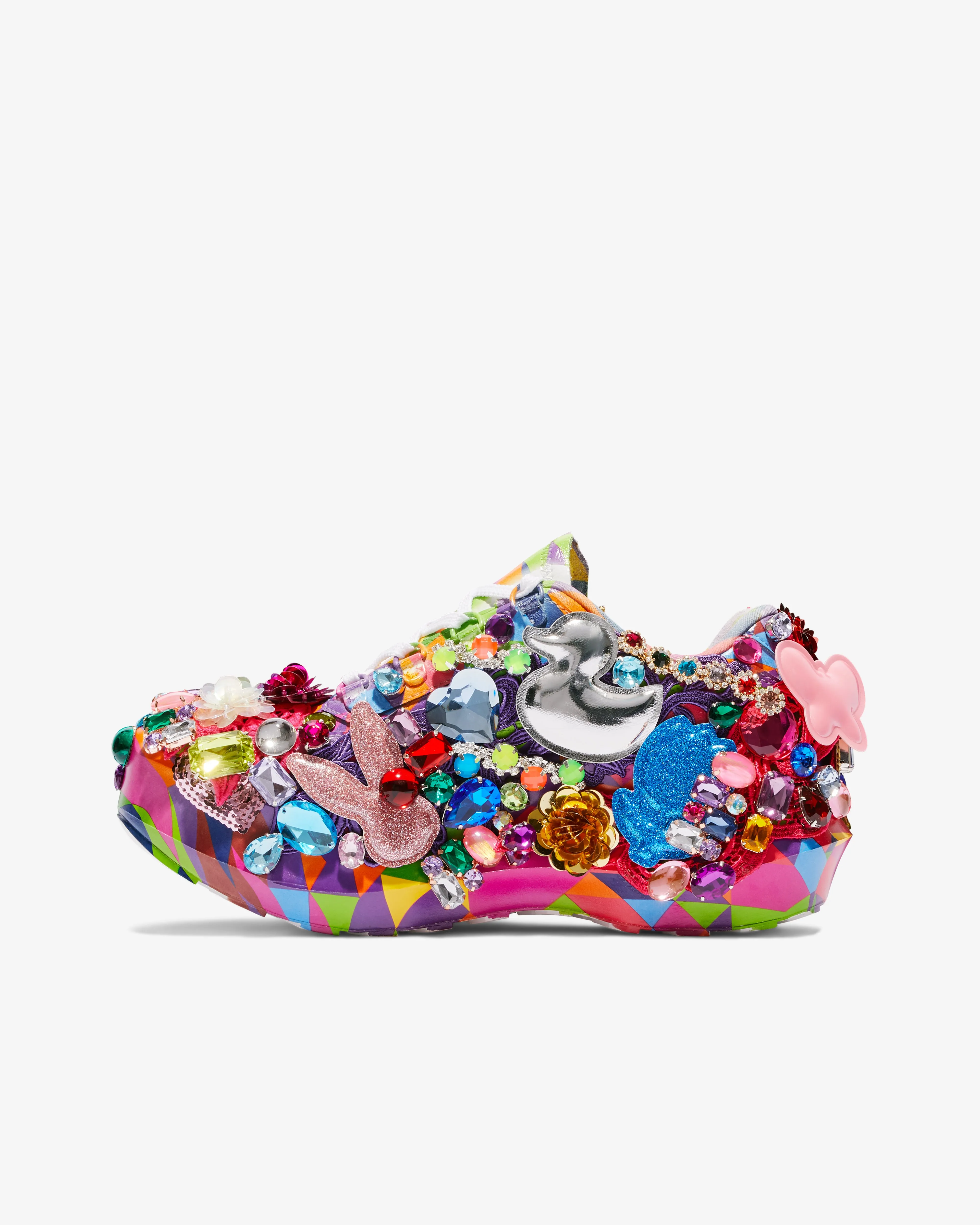 Comme des Garçons - Kids Love Gaite x Salomon SR811 Embellished Platform - (Multi)