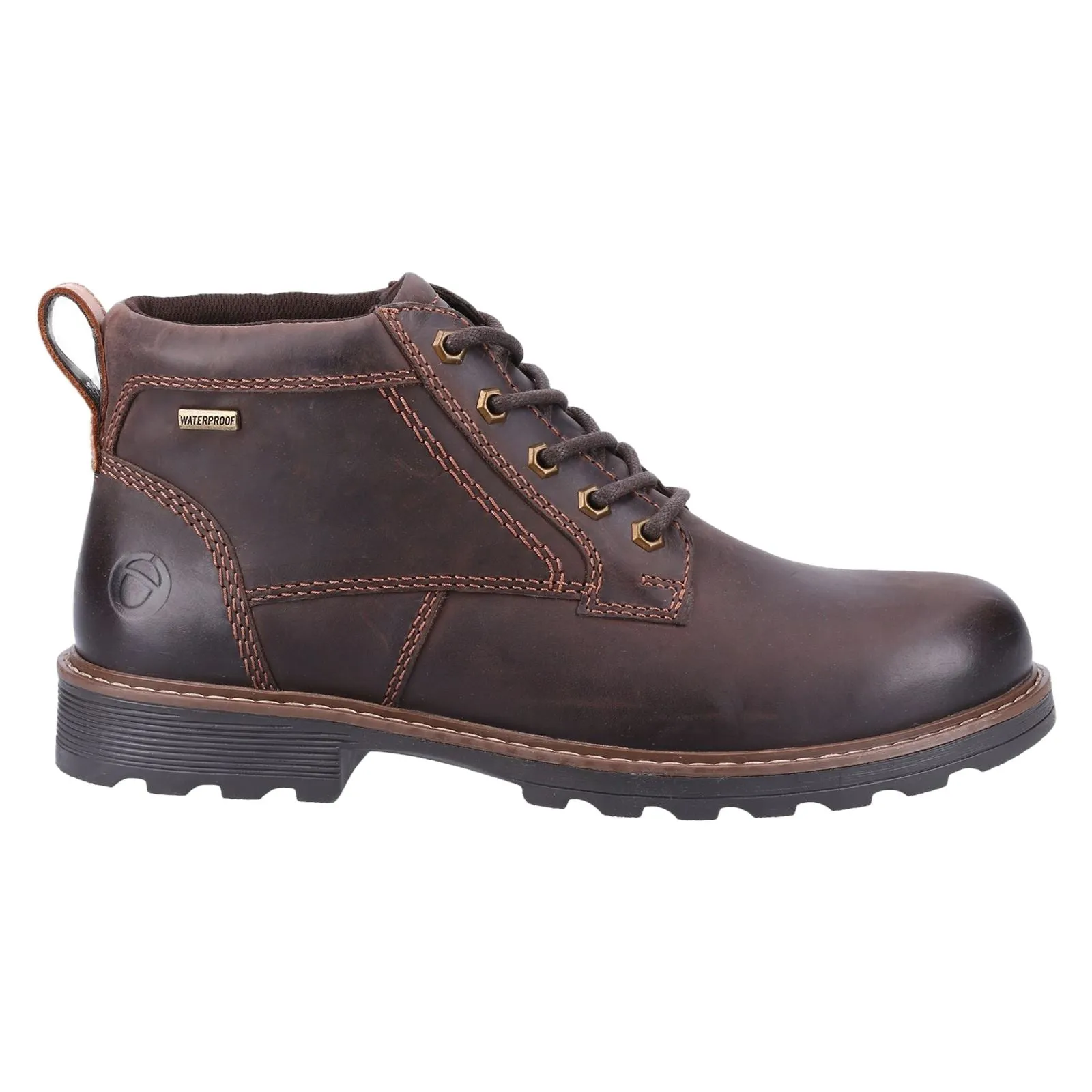 Cotswold Men Boots - Falfield Boot in Brown, 7-12