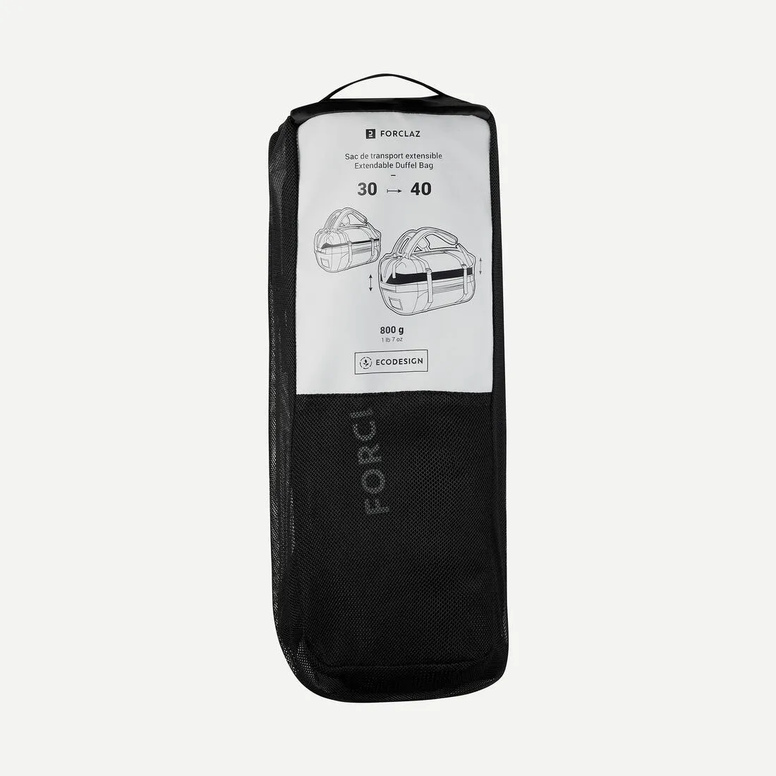 Duffle Carry Bag 30/40L - Extend Grey