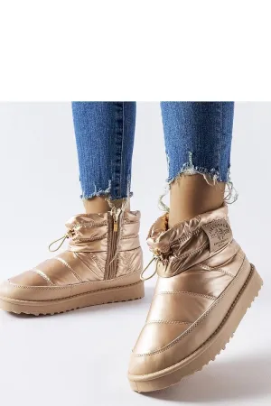 Gold Lee Cooper snow boots