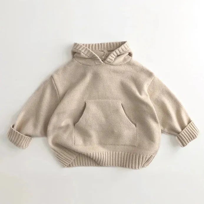 Hoodie Loose Knit Unisex Sweater