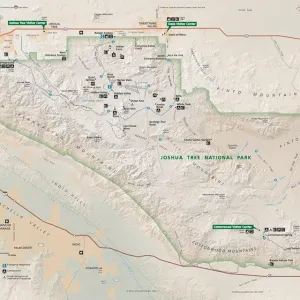 Joshua Tree National Park Map