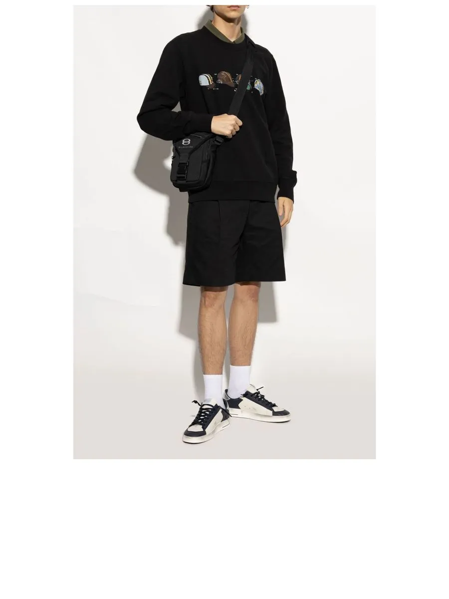 Laceup Fastening Sneakers With Signature Star Patch