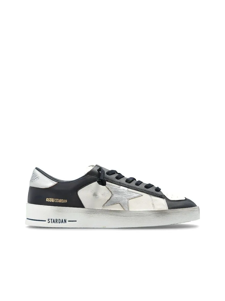 Laceup Fastening Sneakers With Signature Star Patch