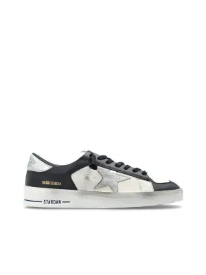 Laceup Fastening Sneakers With Signature Star Patch
