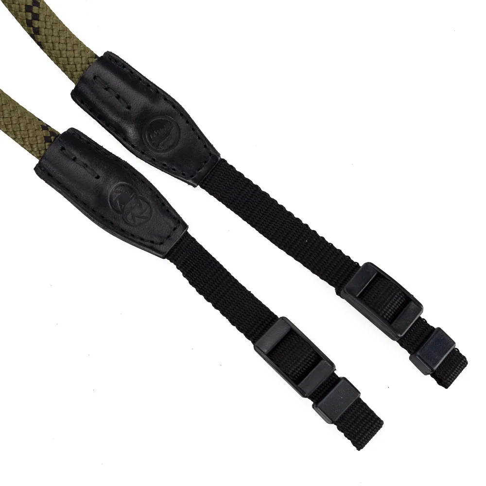 Leica Rope Strap by Cooph, Olive, 126cm, Nylon-Loop Style