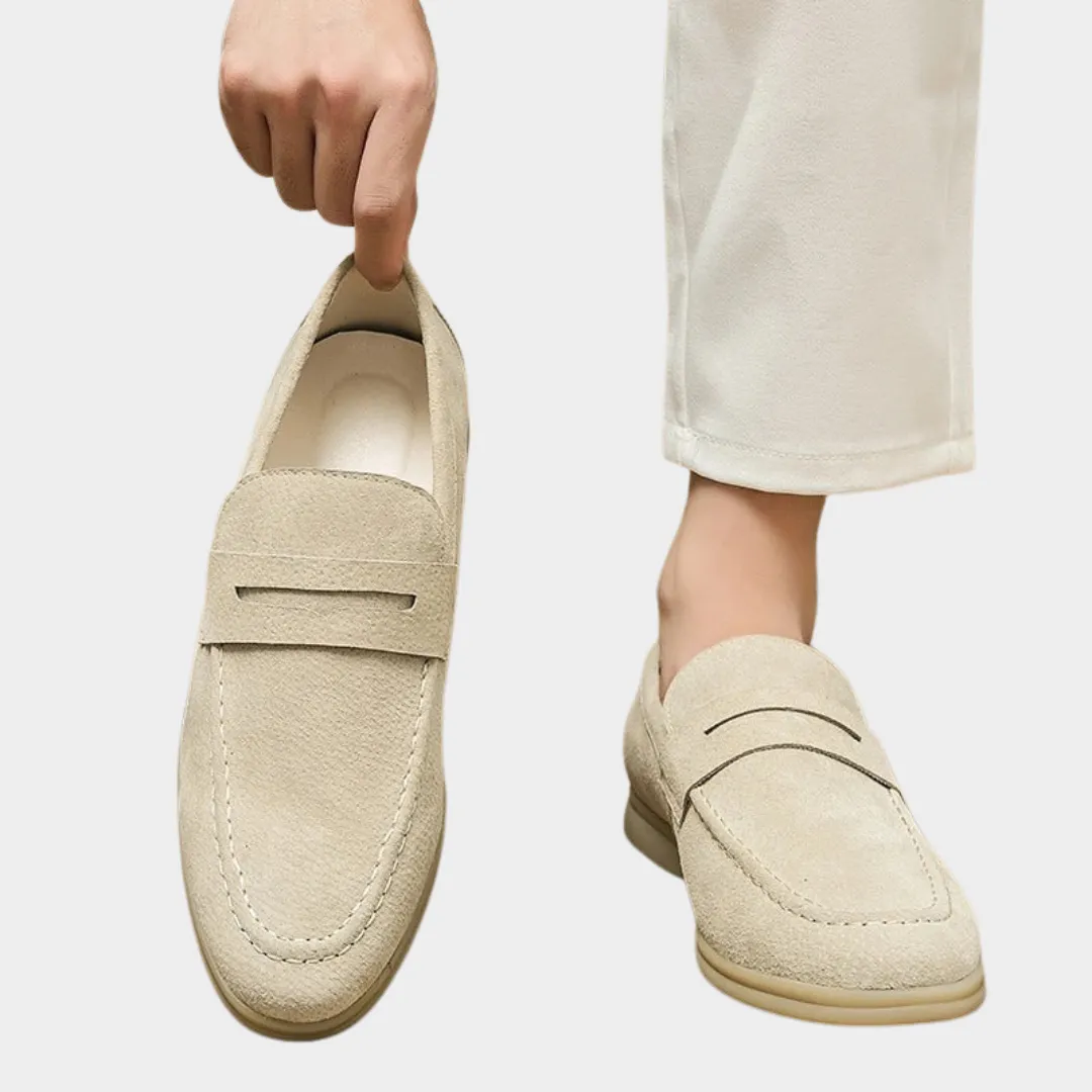 Mens Genuine Leather Loafers  Business & Casual Shoes  Lightweight Driving Moccasins  Multiple Colours