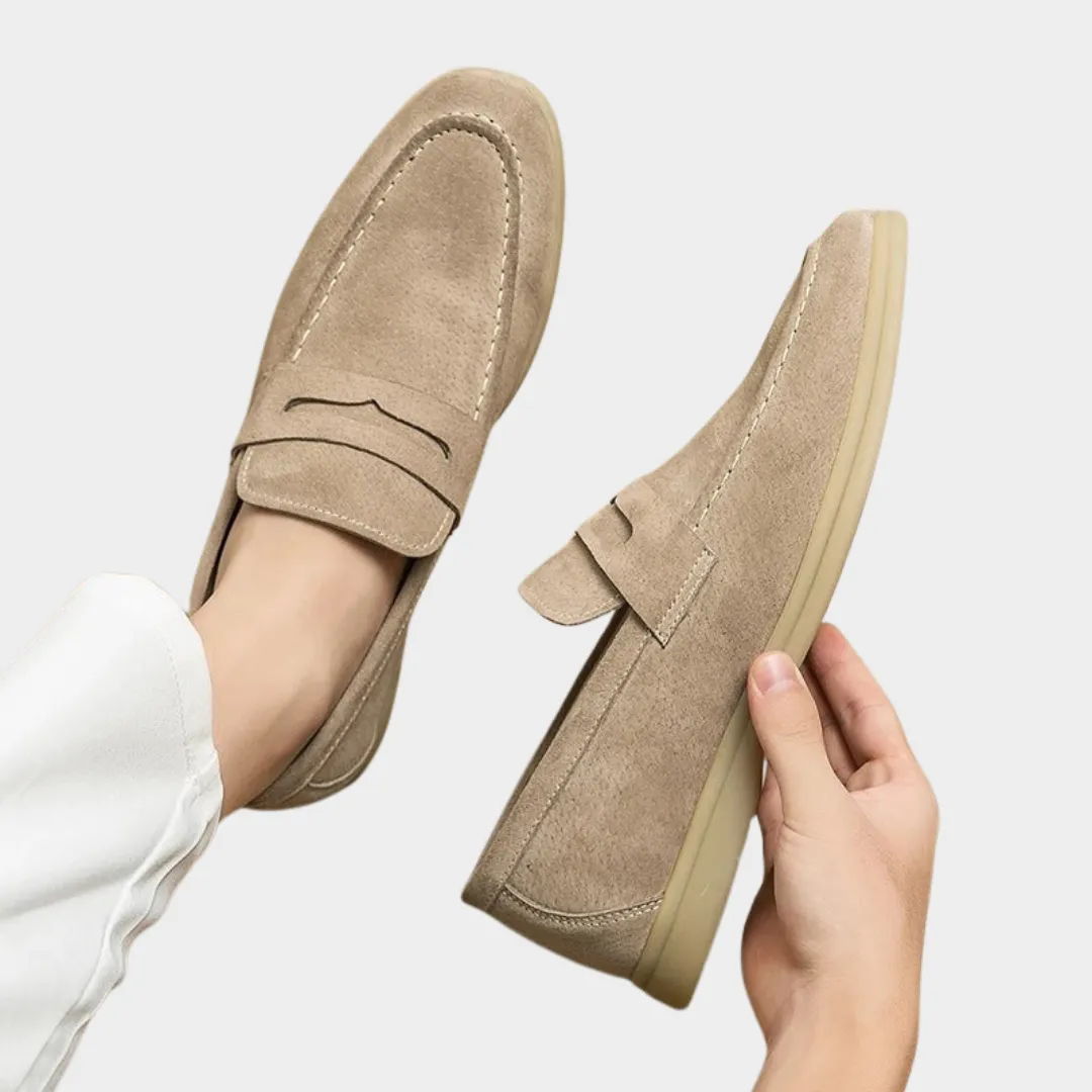 Mens Genuine Leather Loafers  Business & Casual Shoes  Lightweight Driving Moccasins  Multiple Colours