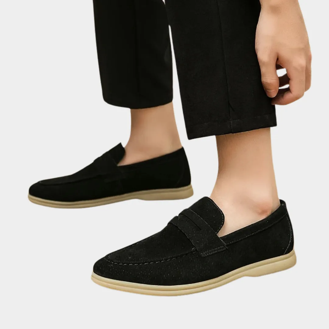 Mens Genuine Leather Loafers  Business & Casual Shoes  Lightweight Driving Moccasins  Multiple Colours