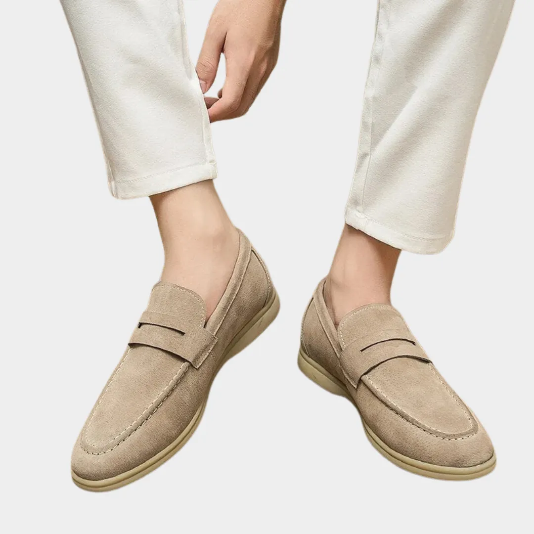 Mens Genuine Leather Loafers  Business & Casual Shoes  Lightweight Driving Moccasins  Multiple Colours