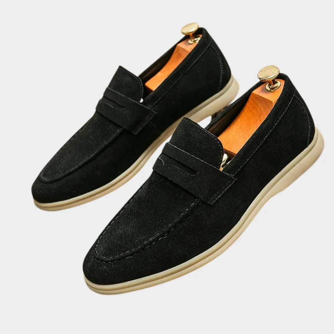 Mens Genuine Leather Loafers  Business & Casual Shoes  Lightweight Driving Moccasins  Multiple Colours