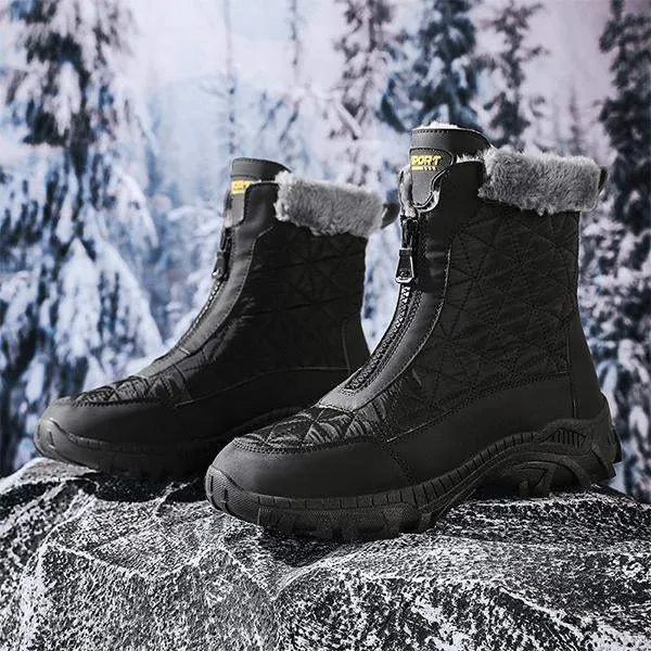 Men's Warm Faux Fur Snow Boots