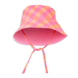 Milky Check Swim Hat