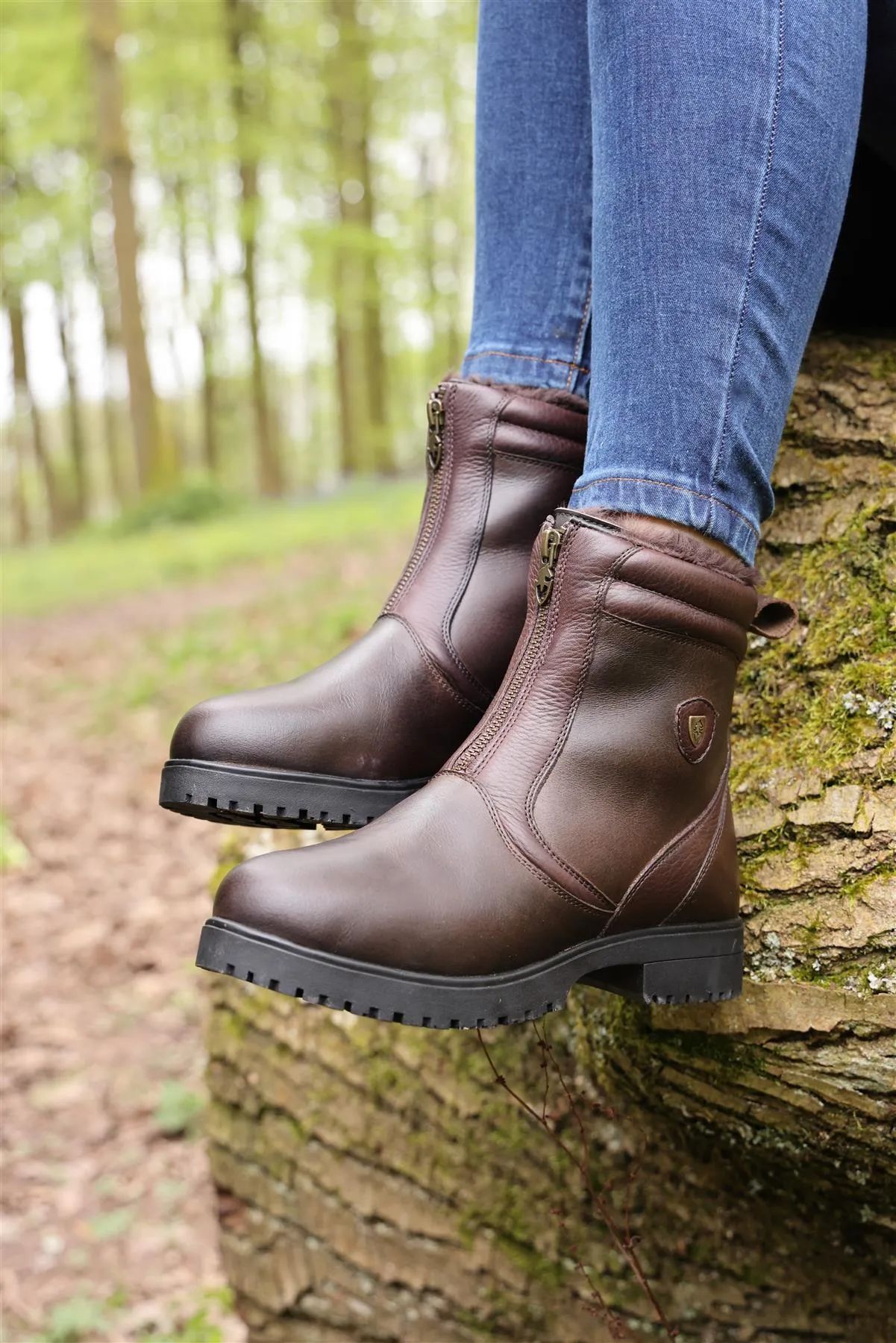 Moretta Atri Zip Country Boots
