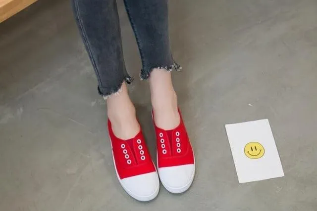 New Fashion shallow women canvas Breathable shoes