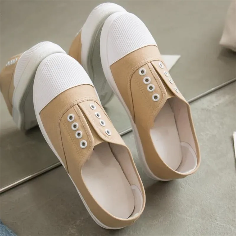 New Fashion shallow women canvas Breathable shoes