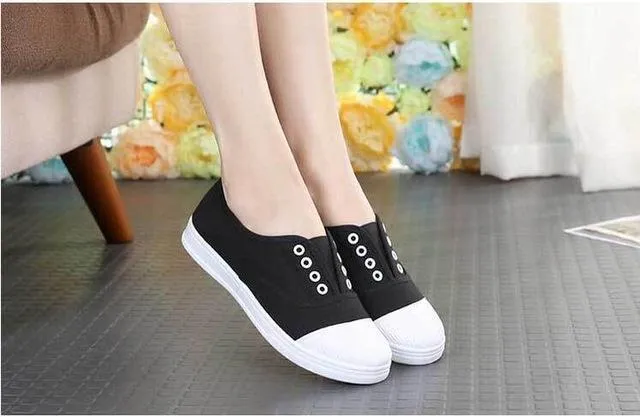 New Fashion shallow women canvas Breathable shoes