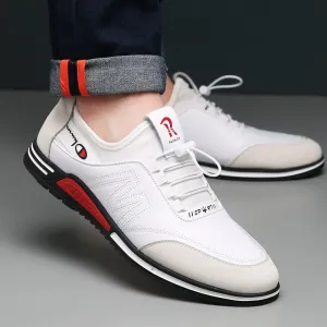 New Men Shoes Leather Cowhide Leather Shoes Men Comfortable Low-top British Casual Single Shoes Leather Shoes 1005002902036134