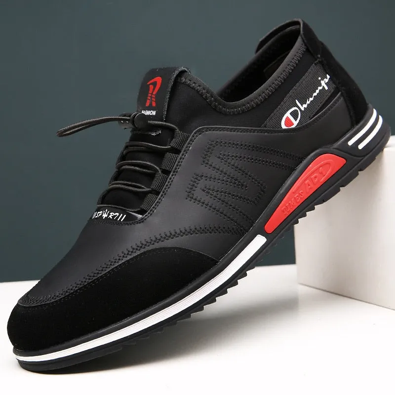 New Men Shoes Leather Cowhide Leather Shoes Men Comfortable Low-top British Casual Single Shoes Leather Shoes 1005002902036134