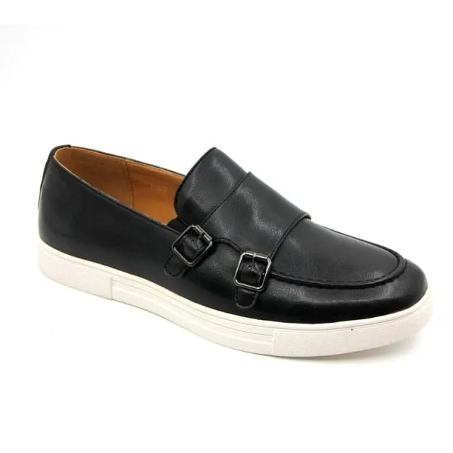 New Moccasins Men's Loafers Pointed Men Leather Shoes British Gentleman Men Dress Shoes Black Large Business Men Formal Shoes