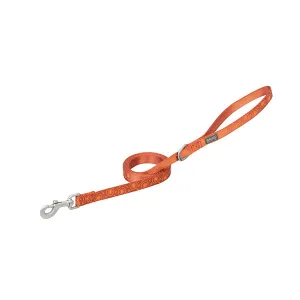 Premium Patterned Leash, Orange Compass