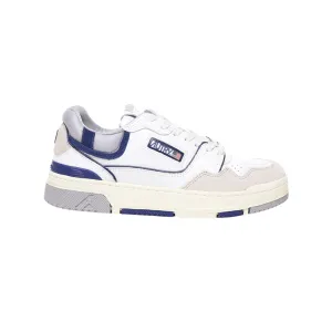 Sneakers Uomo Bianche con dettagli Blu