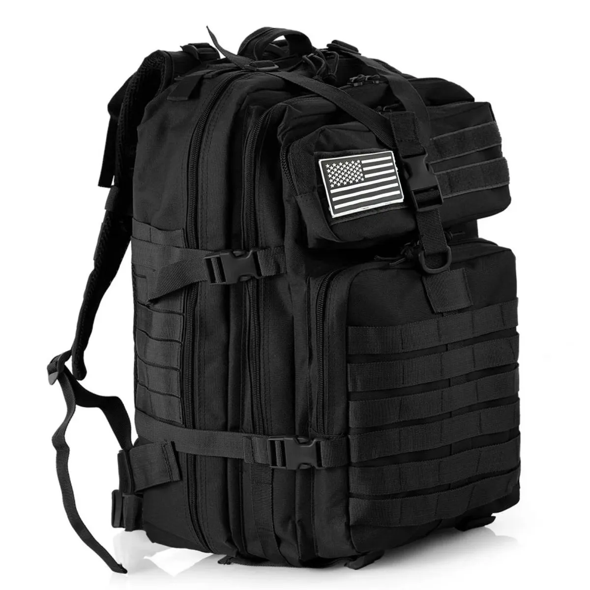 Tactical Backpack Sturdy Nylon Waterproof camping and hiking