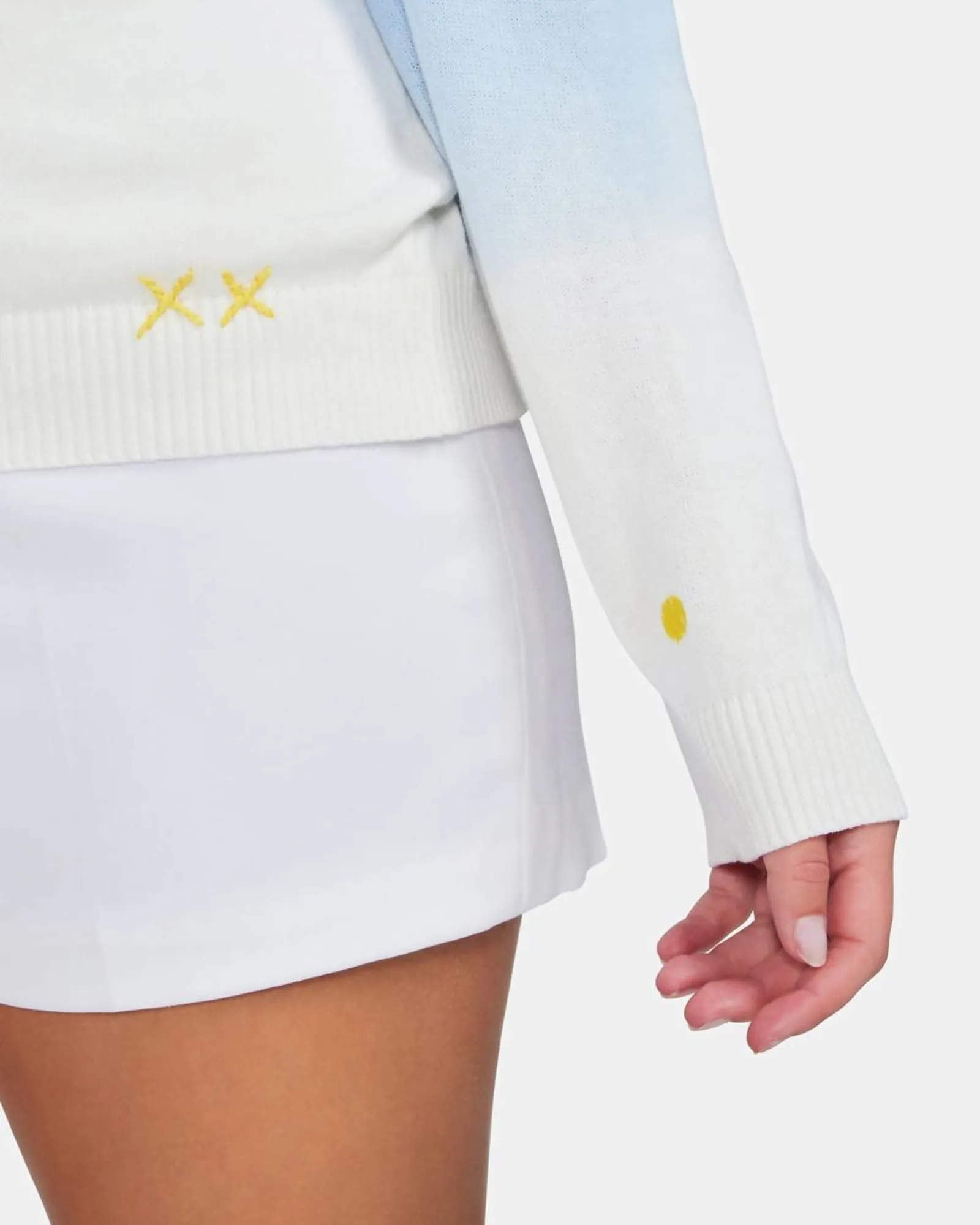 Tennis & Tonic Barrett Sweater in Chambray Dip Dye | Chambray Dip Dye