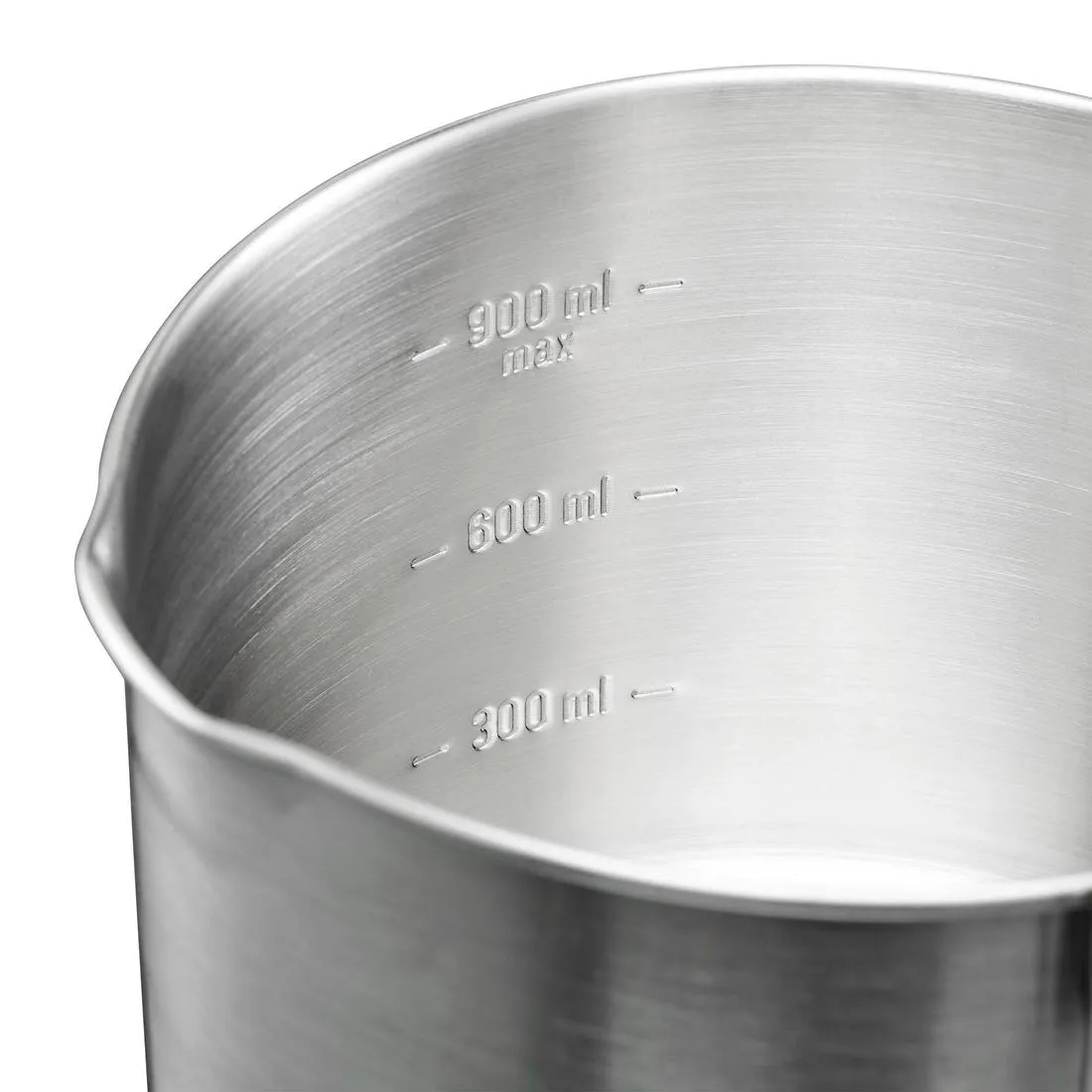 Trekking Cookset Stainless Steel 0.9 L 1 Person - Trek 500