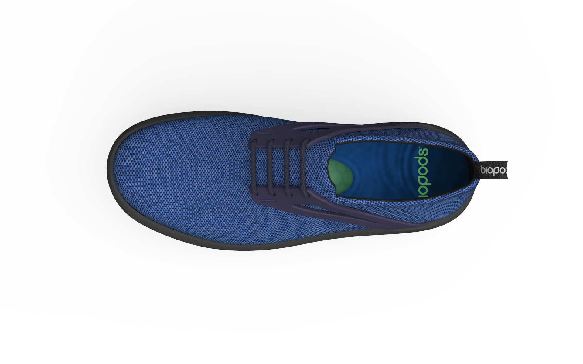 Wide Urban Flex Sneakers - Sapphire
