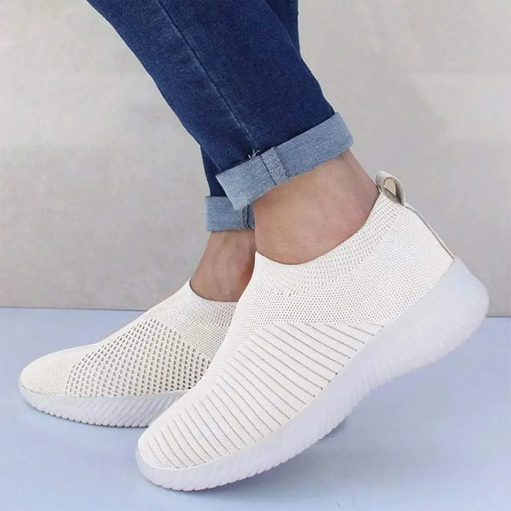 Women's Fashion Sneaker Non Slip Breathable Lightweight Comfortable Lace Up Womens Running Shoes Arch Support Loafers Women White Shoes for Women Sneakers