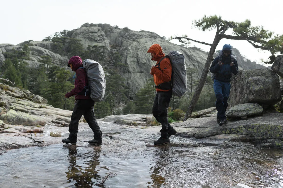 Women's Hiking Overtrousers Waterproof - Trek 500