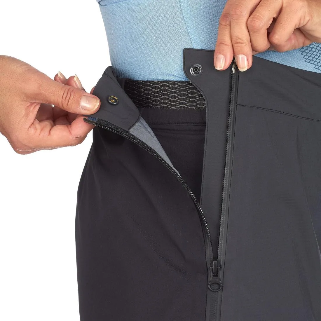 Women's Hiking Overtrousers Waterproof - Trek 500