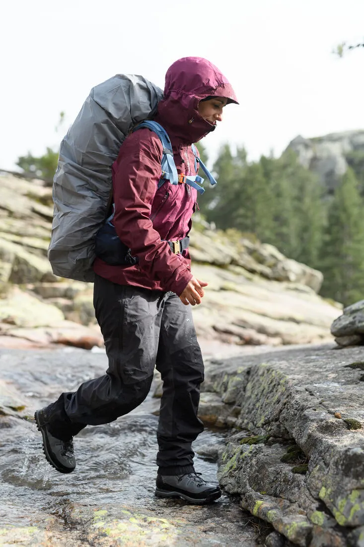 Women's Hiking Overtrousers Waterproof - Trek 500