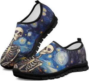 Women's Slip On Walking Shoes Fashion Casual Loafers Lightweight Travel Shoes