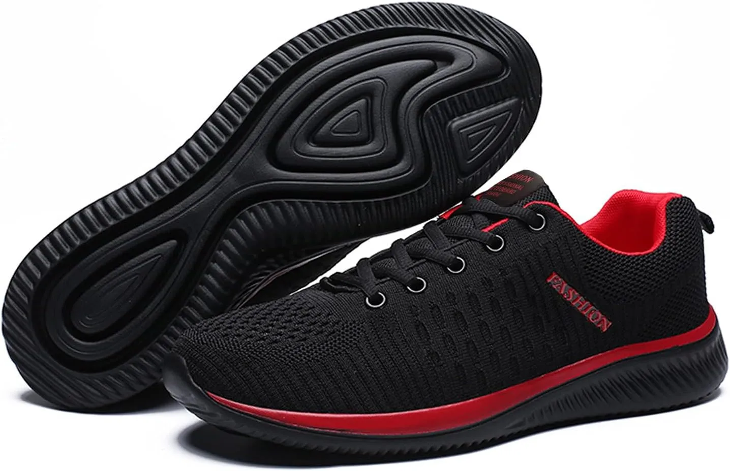 Women's Walking Shoes Mesh Breathable Lightweight Fashion Tennis Shoes Men Walking White Casual Shoes Waterproof Sneakers Brown Tennis Shoe Trainers Shoe