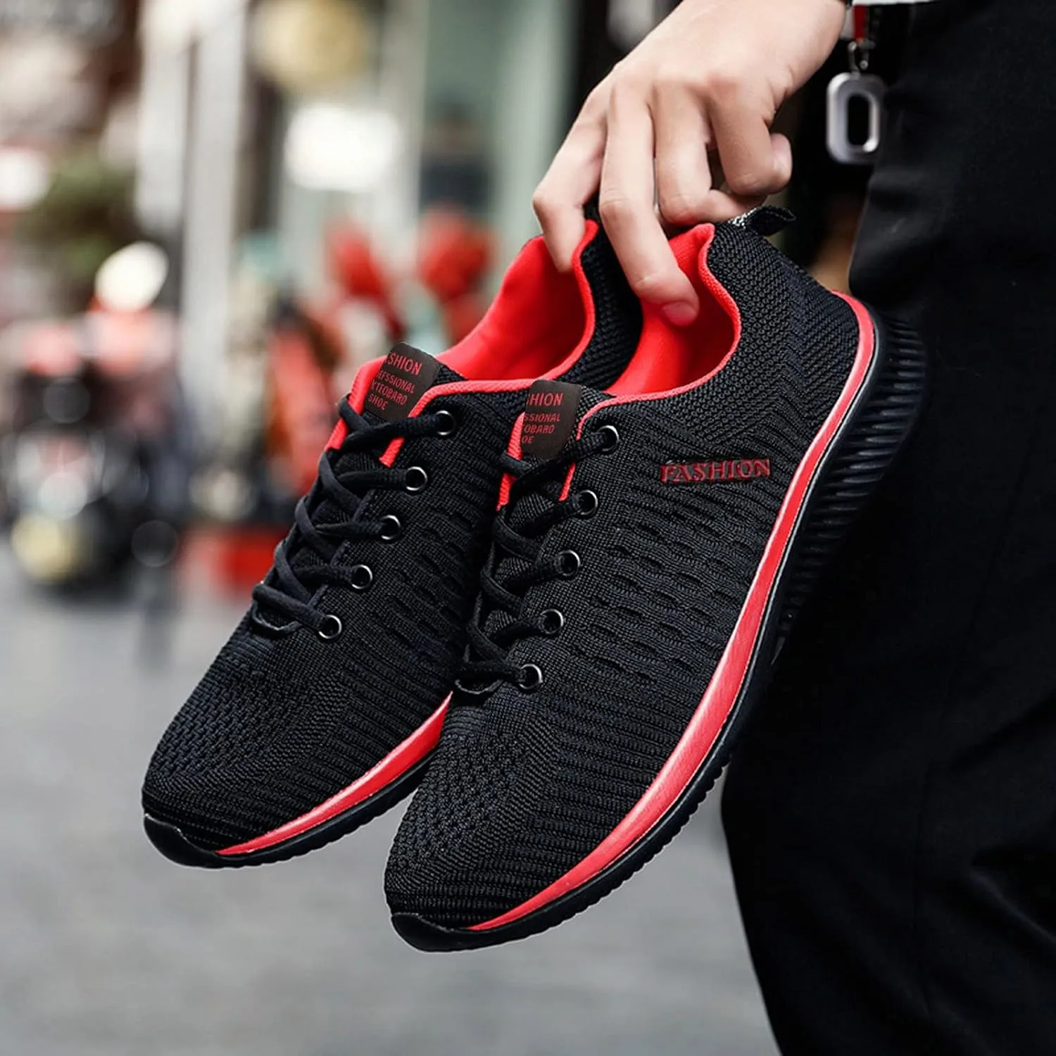 Women's Walking Shoes Mesh Breathable Lightweight Fashion Tennis Shoes Men Walking White Casual Shoes Waterproof Sneakers Brown Tennis Shoe Trainers Shoe