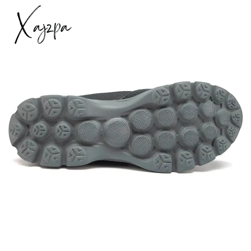 Xajzpa - Original Men Casual Shoes Loafers Sneakers Fashion High Quality Leisure Loafers Shoes Zapatos Summer Men Shoes Big Shoes EUR 46