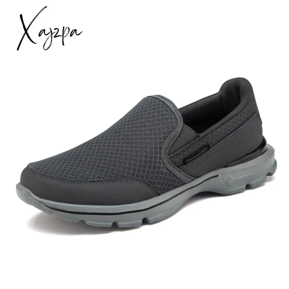 Xajzpa - Original Men Casual Shoes Loafers Sneakers Fashion High Quality Leisure Loafers Shoes Zapatos Summer Men Shoes Big Shoes EUR 46