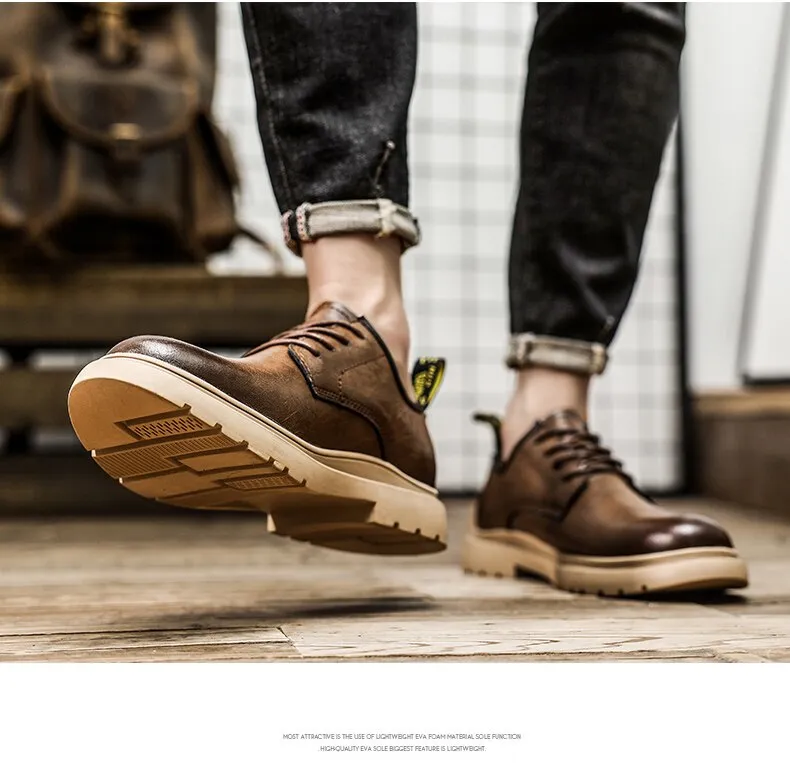 xiangtuibao Men Shoes Luxury Leather Casual Sneakers Original Designer Handmade Sewing Loafers Dress Walking Shoes for Men Free Shipping